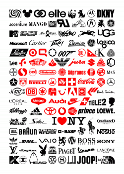 We Love Logos Poster
